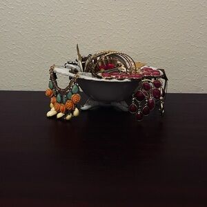 Mystery Jewelry Jar - All Gold Tone Jewelry